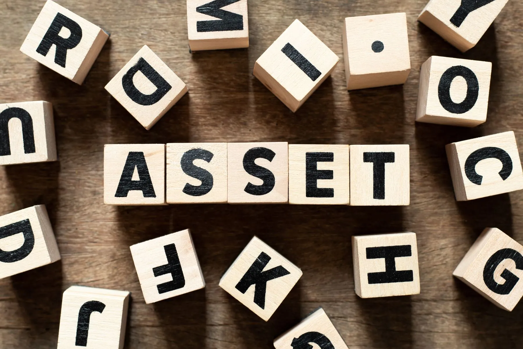 Stacked blocks representing an asset register of plant and equipment being measured at fair value